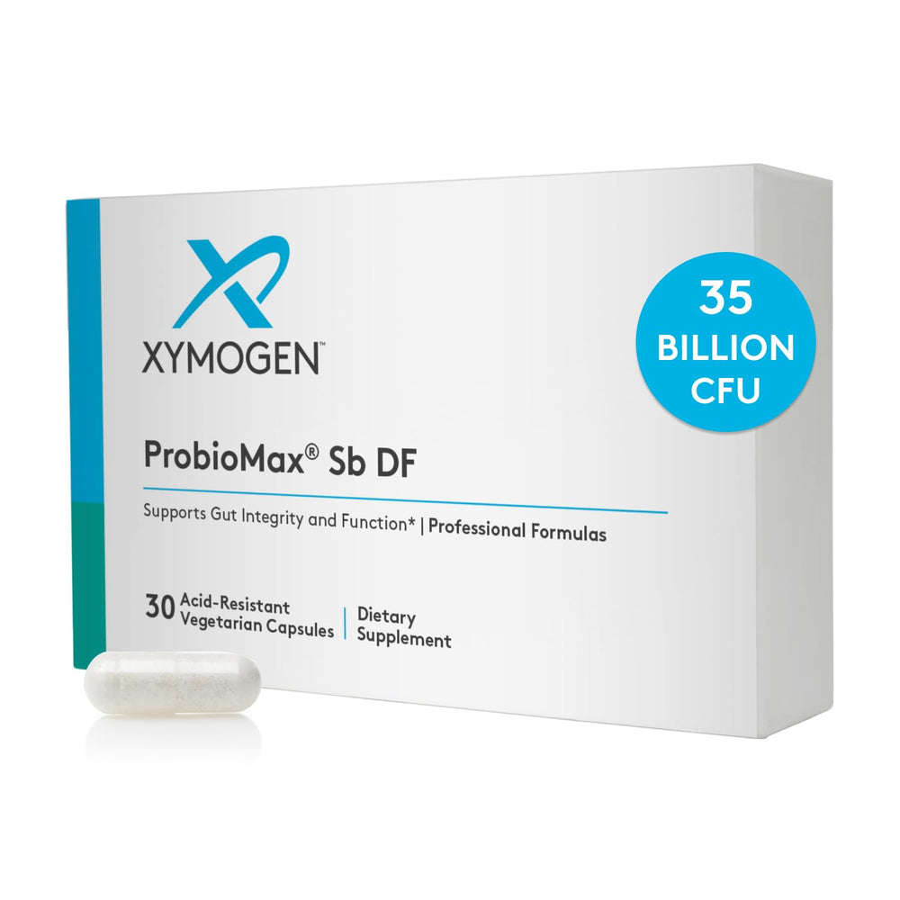 XYMOGEN ProbioMax Sb 35B probiotic bottle front label