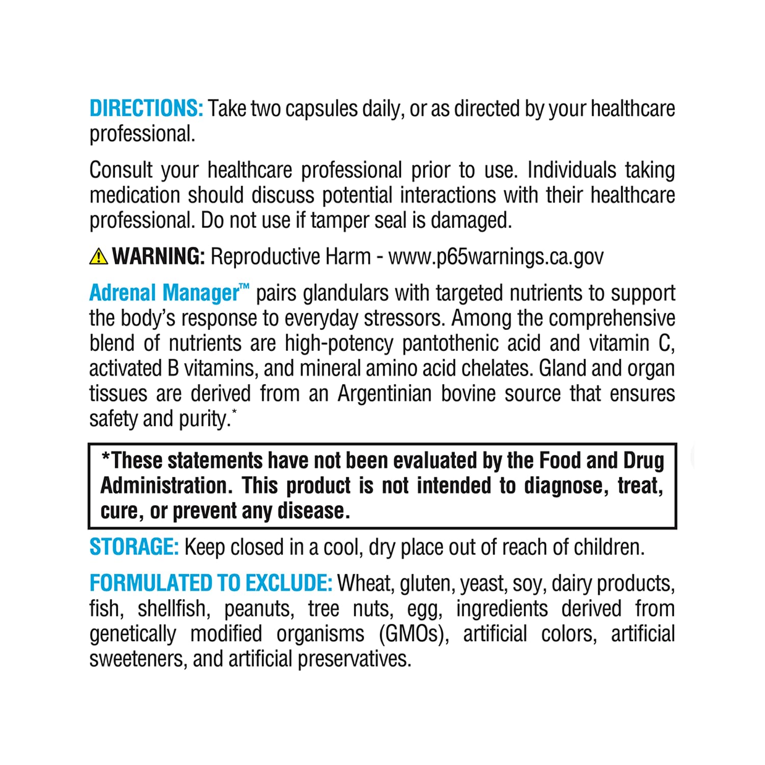 Rhodiola rosea extract reference on packaging