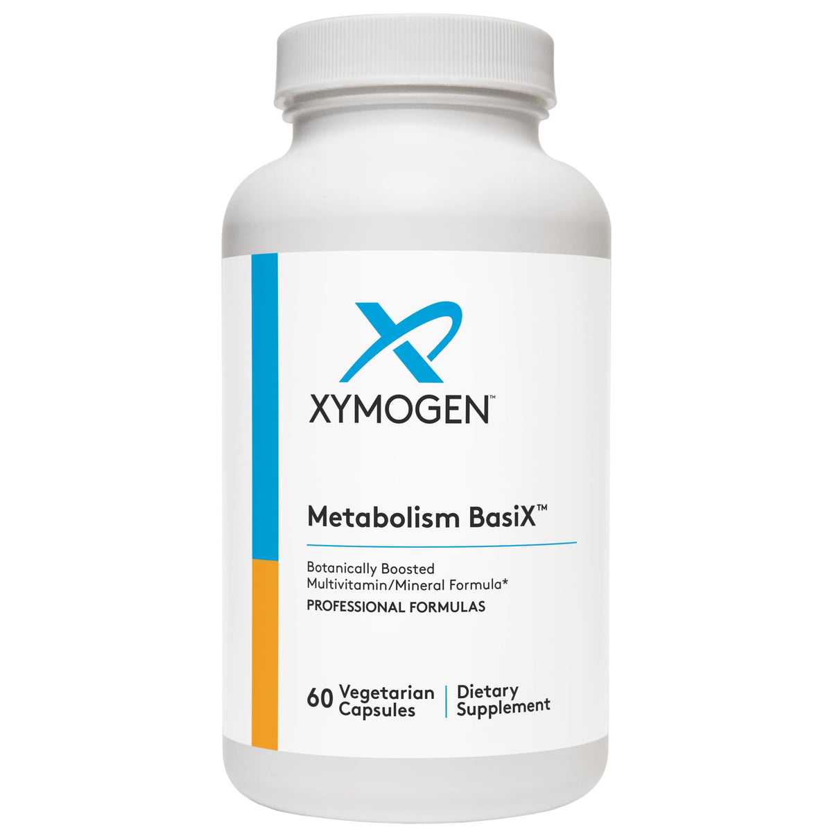 Xymogen Metabolism Basix bottle on white background