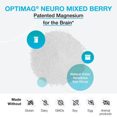 Powder form of OptiMag Neuro in container