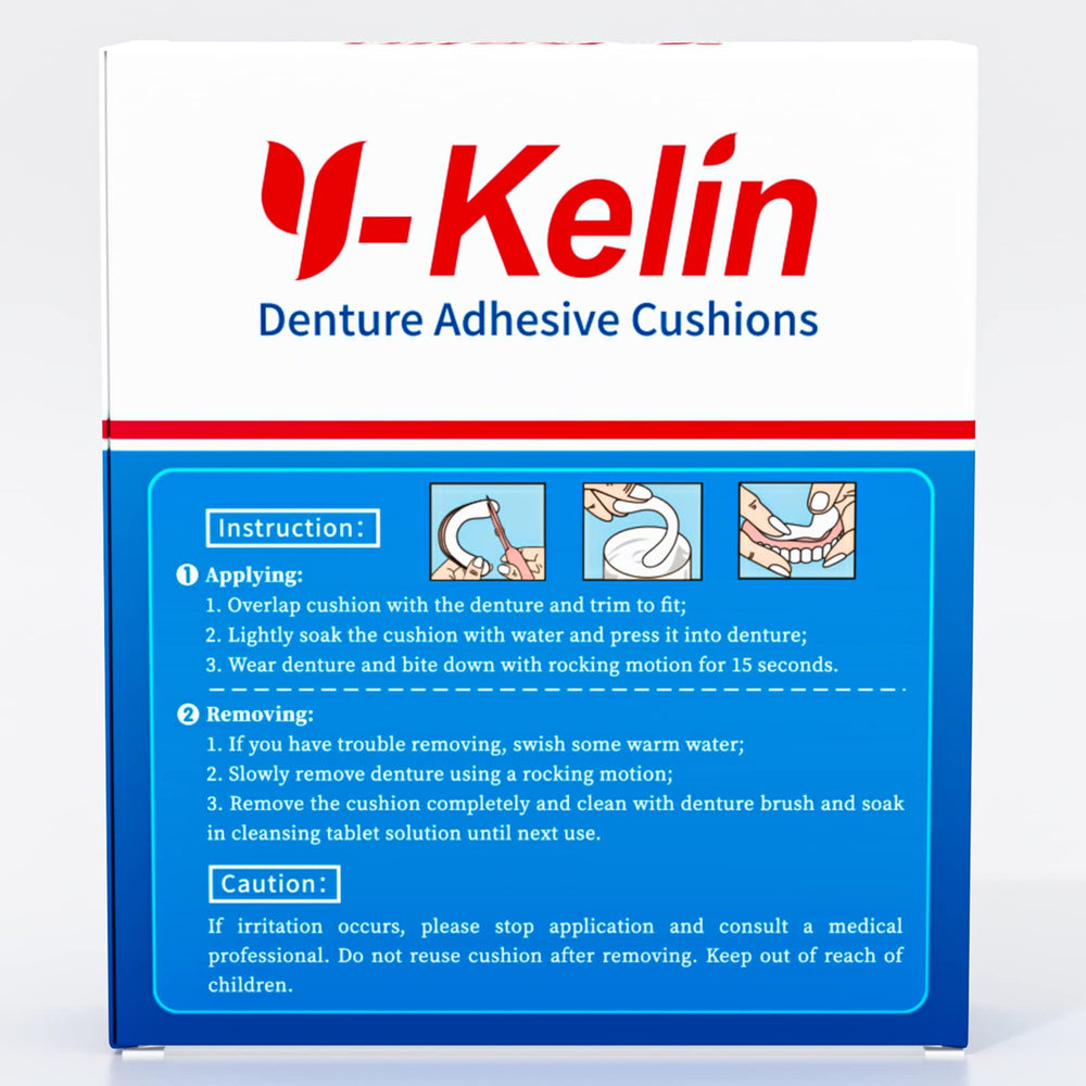 Soft hold demonstrated with dentures and cushions