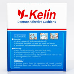 Soft hold demonstrated with dentures and cushions