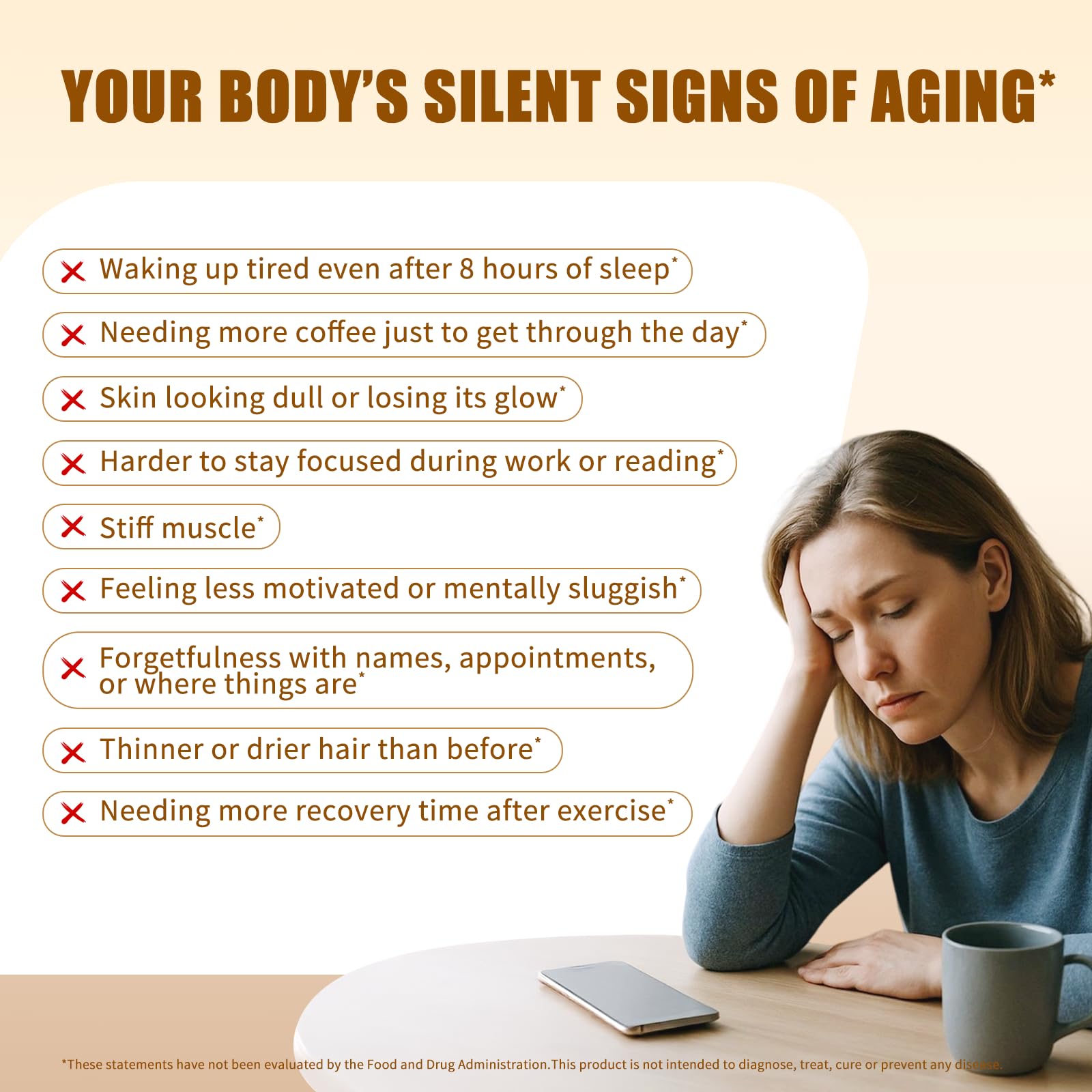 Close-up of NAD+ liposomal formula label