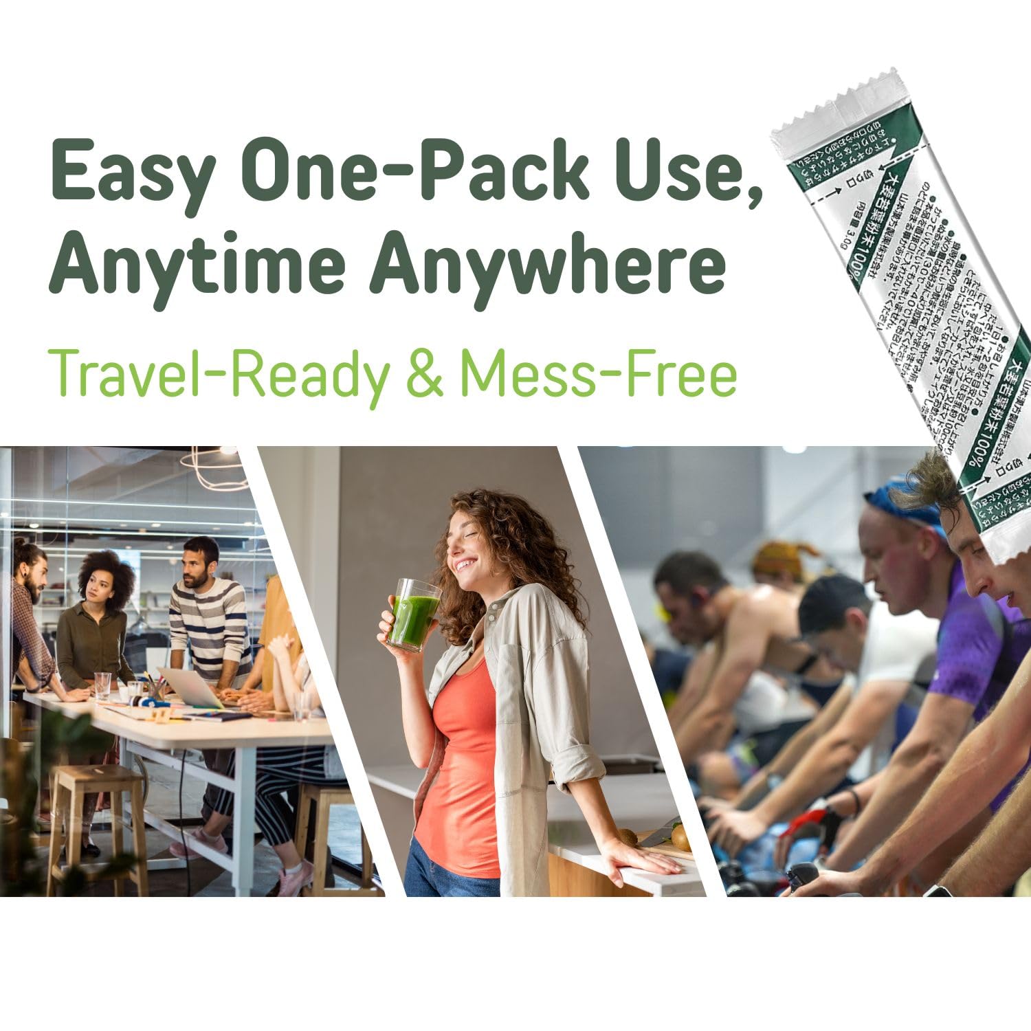 Origin label indicating Japanese barley grass