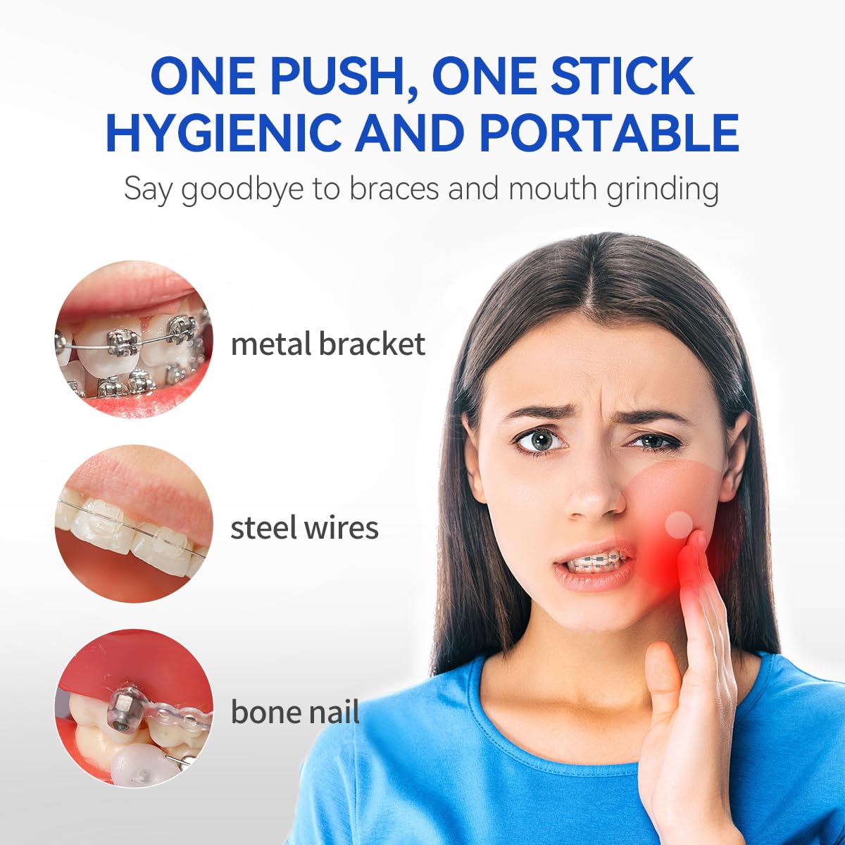 Upgraded bowl-shaped orthodontic wax design