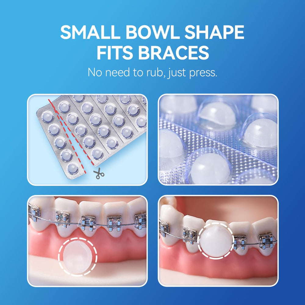 No kneading required orthodontic wax