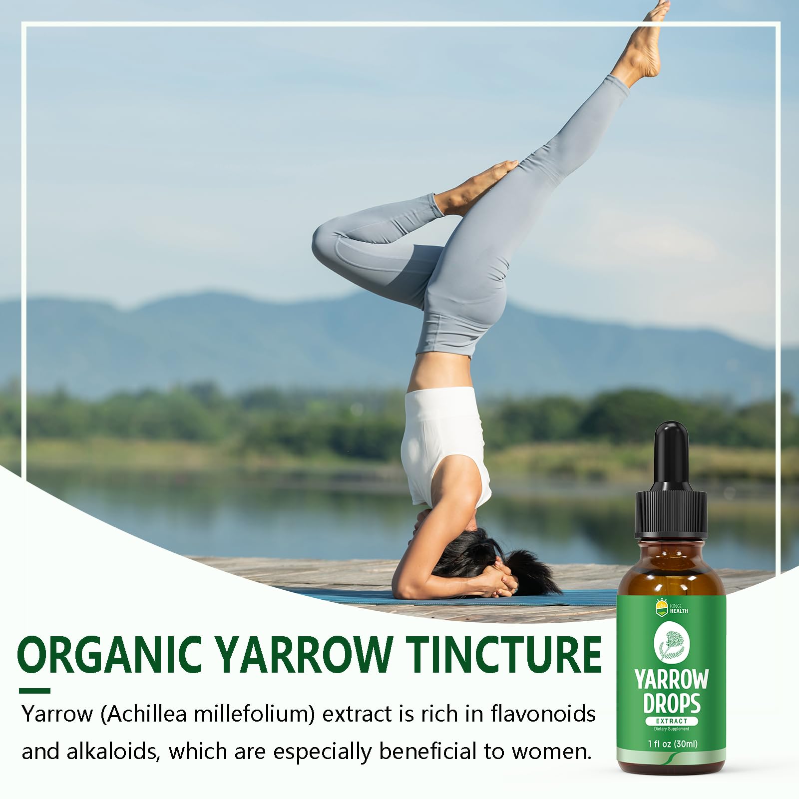 Wildcrafted yarrow extract ingredients