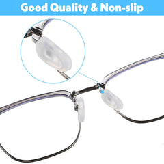 Non-slip silicone nose pads for glasses