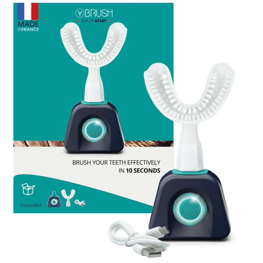 Hero image showing Y-Brush bundle for adults and kids