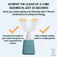Adult Y-shaped brush head size M for general use