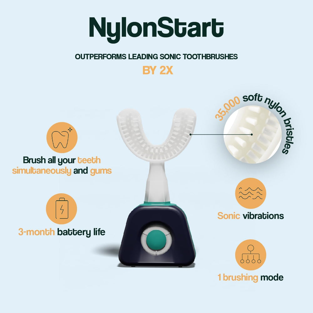 NylonStart handle with integrated battery