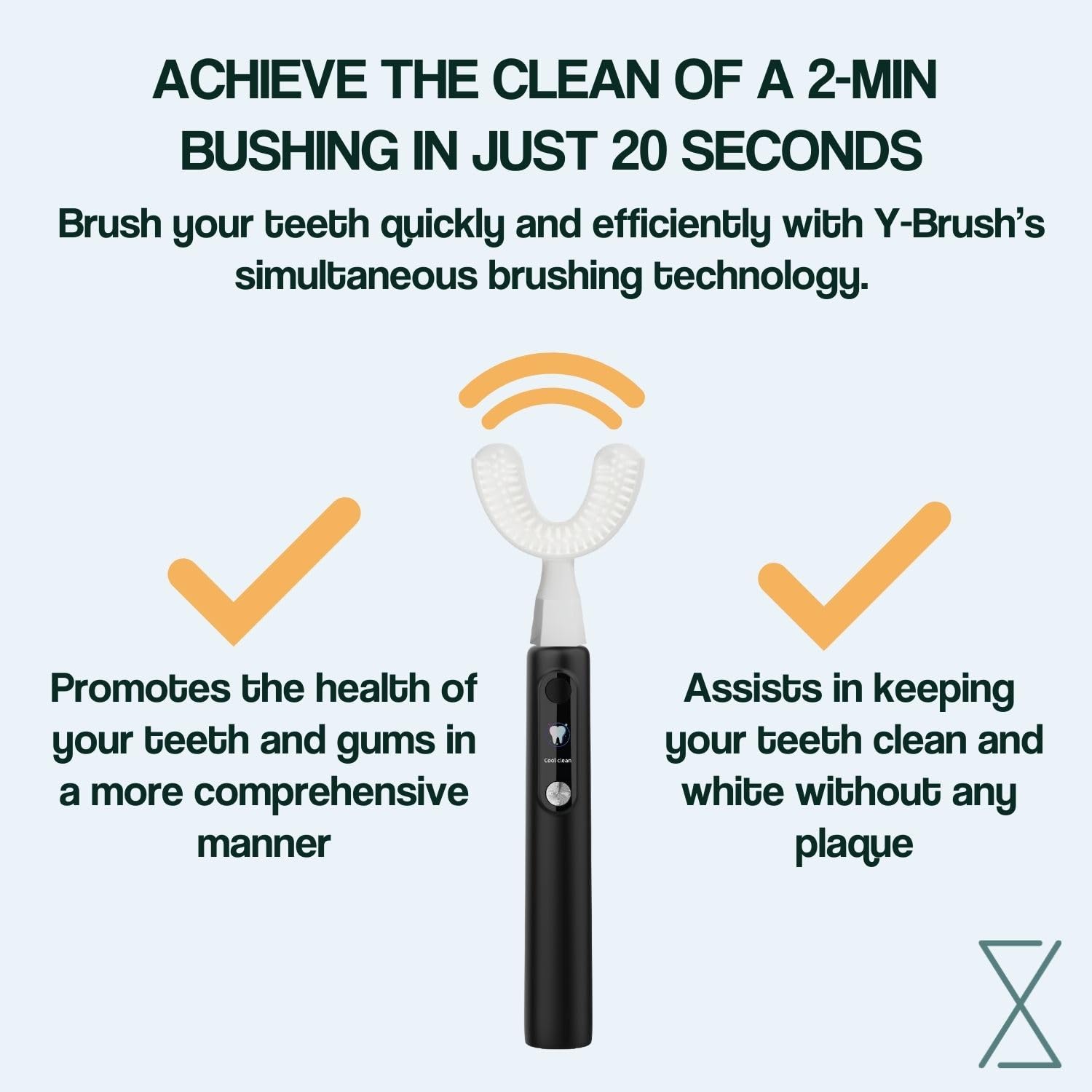 USB-C rechargeable battery for Y-Brush