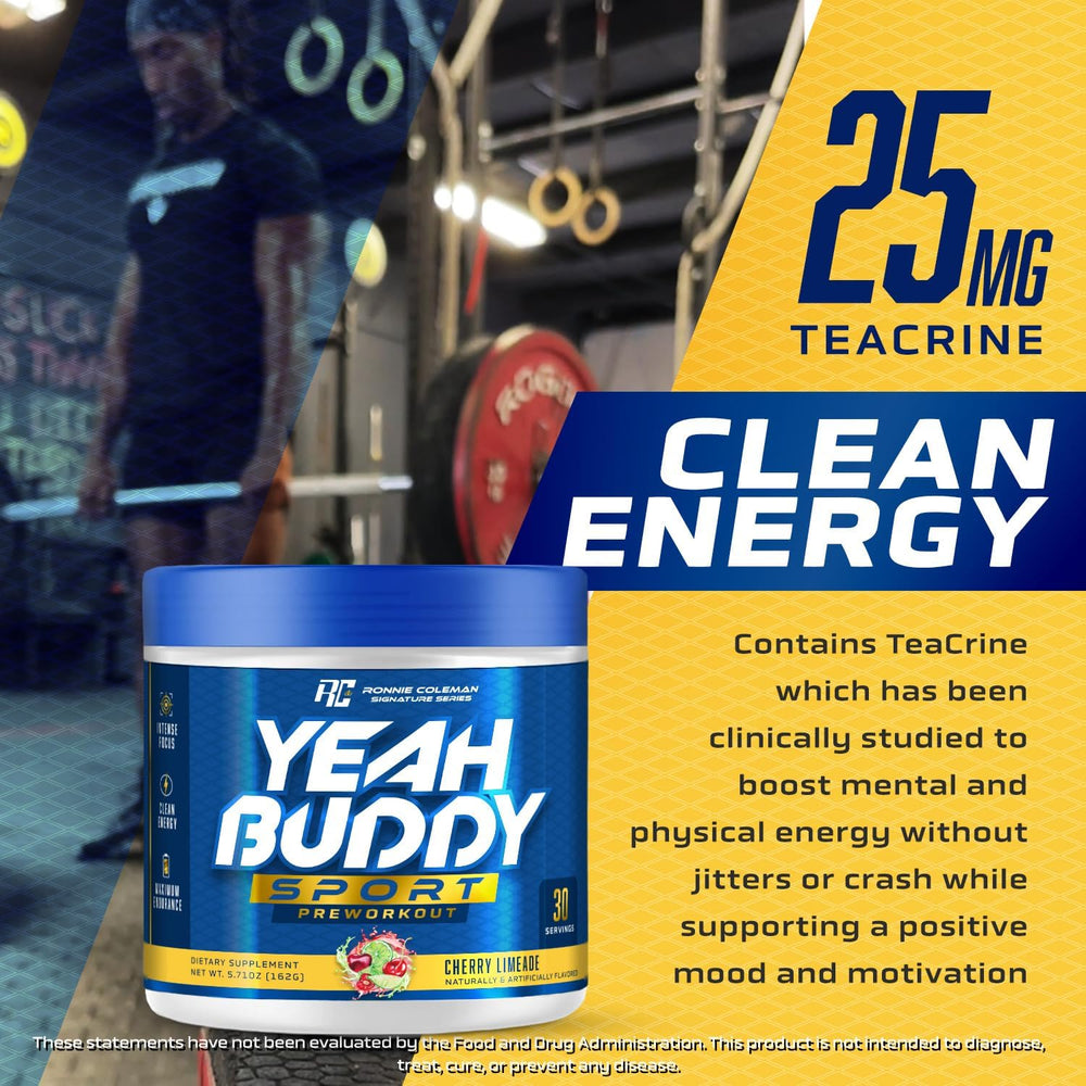 L-Citrulline and Beta-Alanine for pumps and endurance in Yeah Buddy Pre Workout