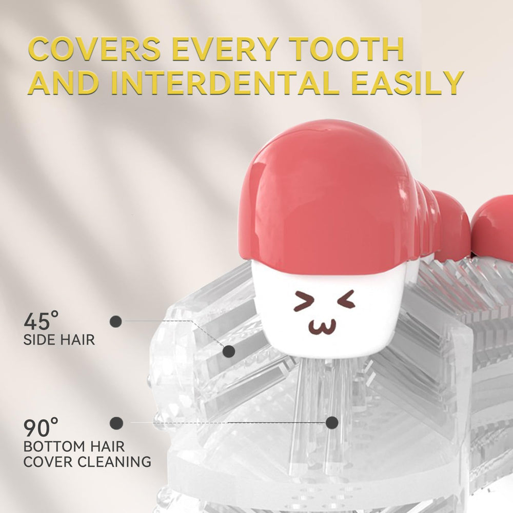 Compact travel and home use toothbrush by Yeklike