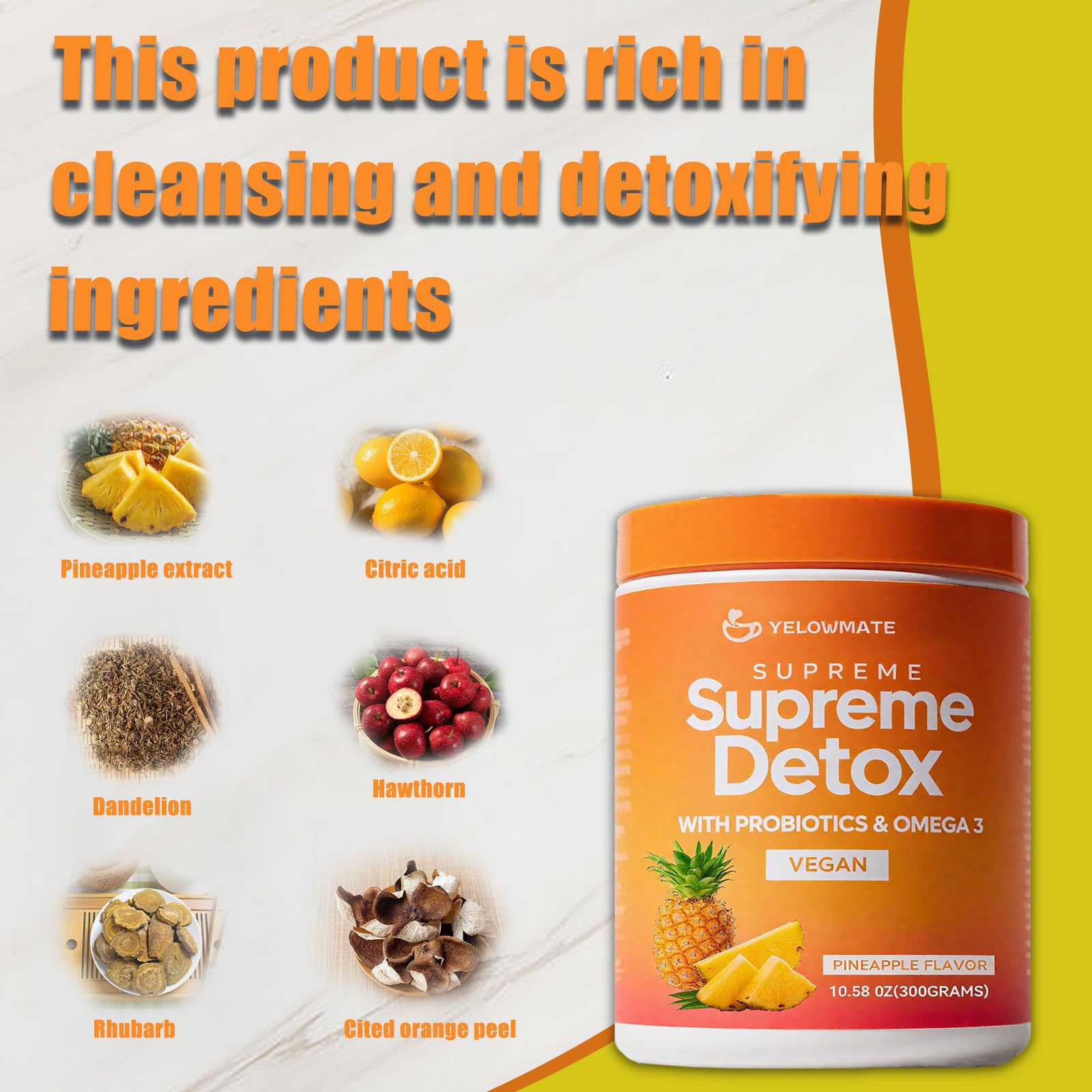 Hawthorn berries and dried tangerine peel representing herbal blend