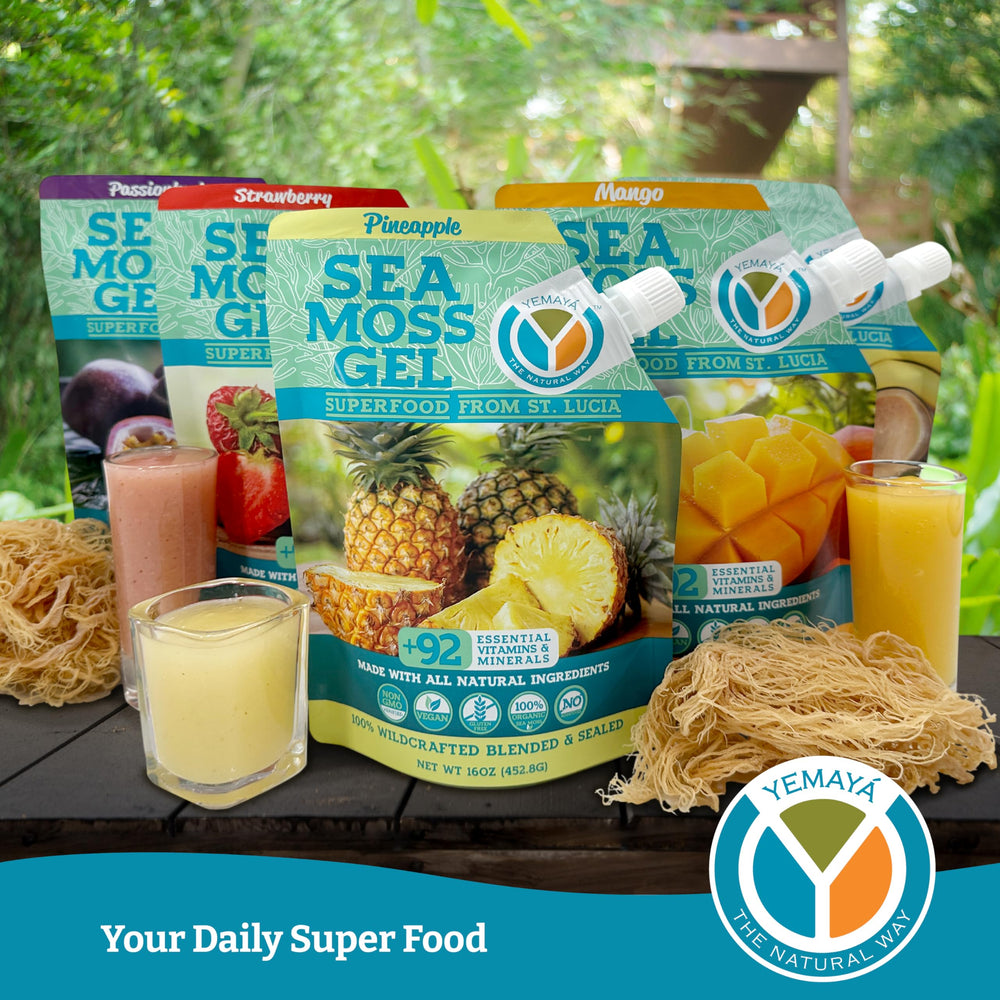 Sea moss gel used for hair, skin and nails health