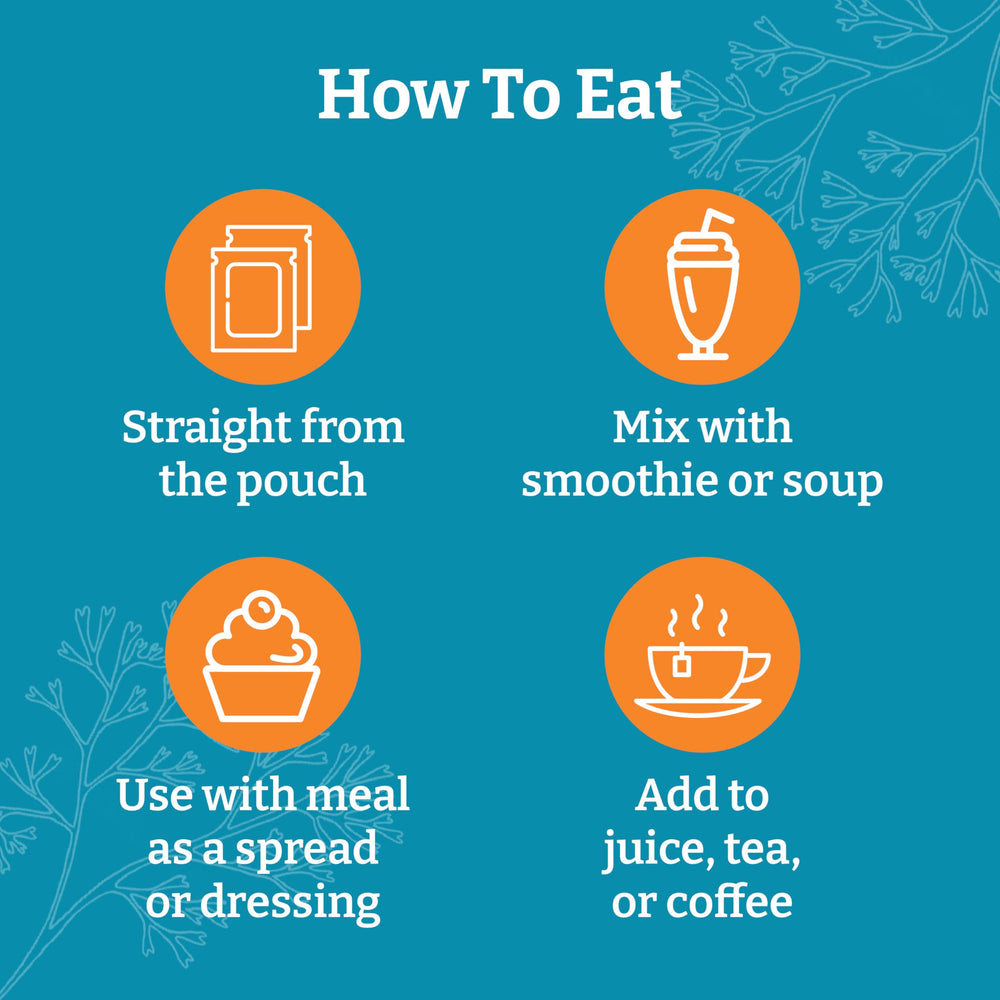Lifestyle image promoting hair, skin, and nails benefits of sea moss gel