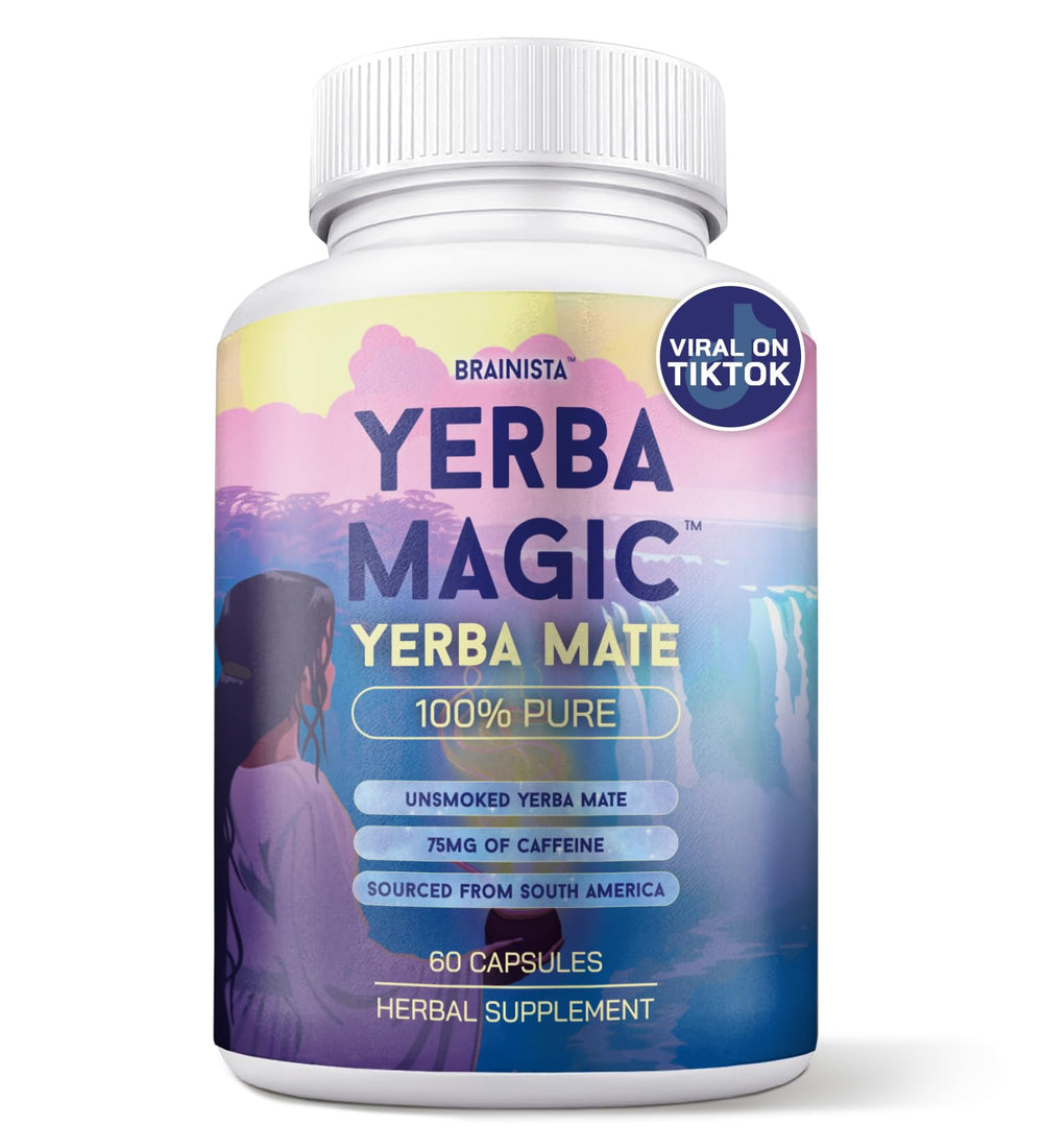Yerba Magic bottle with 60 Yerba Mate capsules