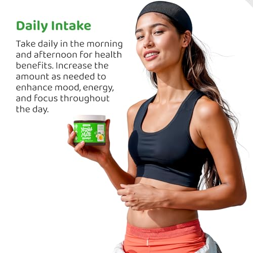 Athlete taking Yerba Mate Gummies Yuzu & Ginger before a workout