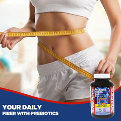 Graphic highlighting five forms of fiber in Colon Care