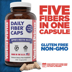 Digestive health benefits of Yerba Prima fiber blend