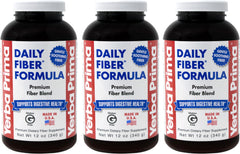 Yerba Prima Daily Fiber Formula Powder 12 oz Pack of 3 box front