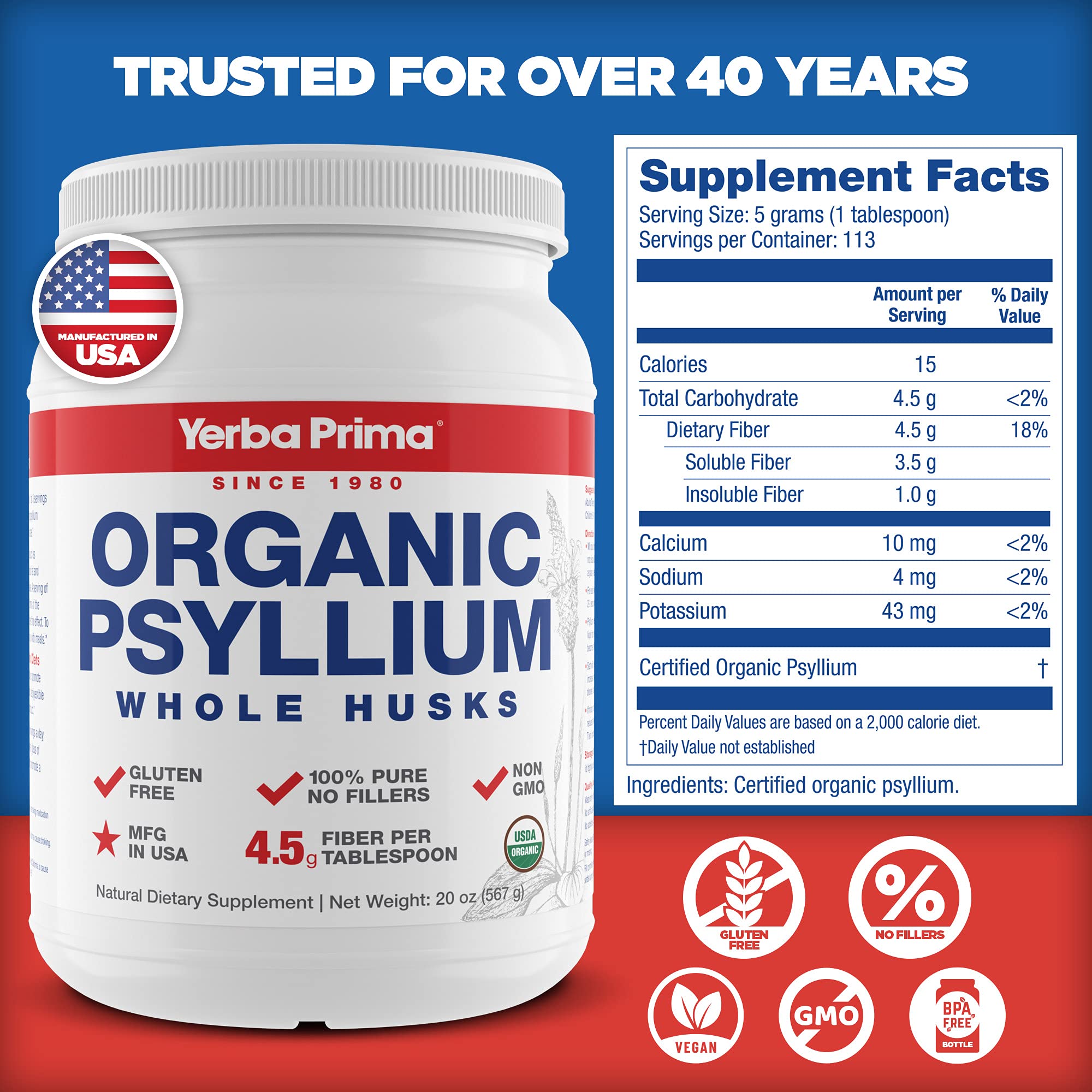 Packaging highlights gluten-free, non-GMO and vegan certifications