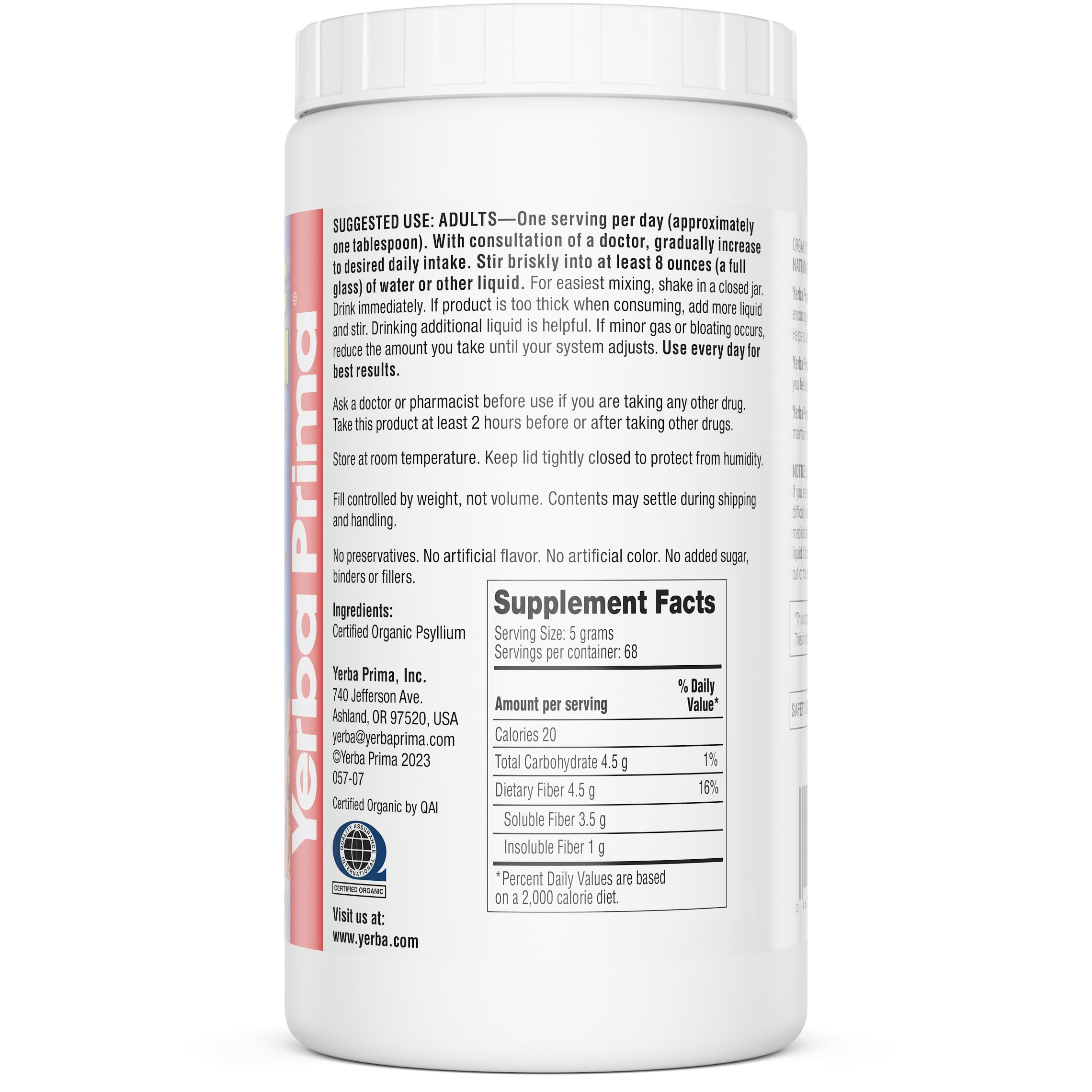 Certified Non-GMO and gluten-free