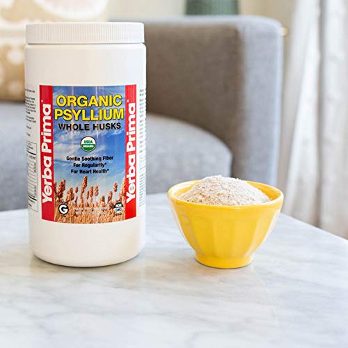 Ingredients: organic psyllium husk