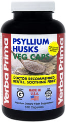 Front view of Yerba Prima Psyllium Husk bottle