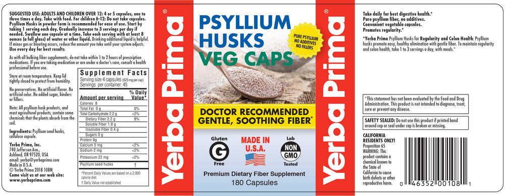 Illustration highlighting benefits of psyllium for gut health