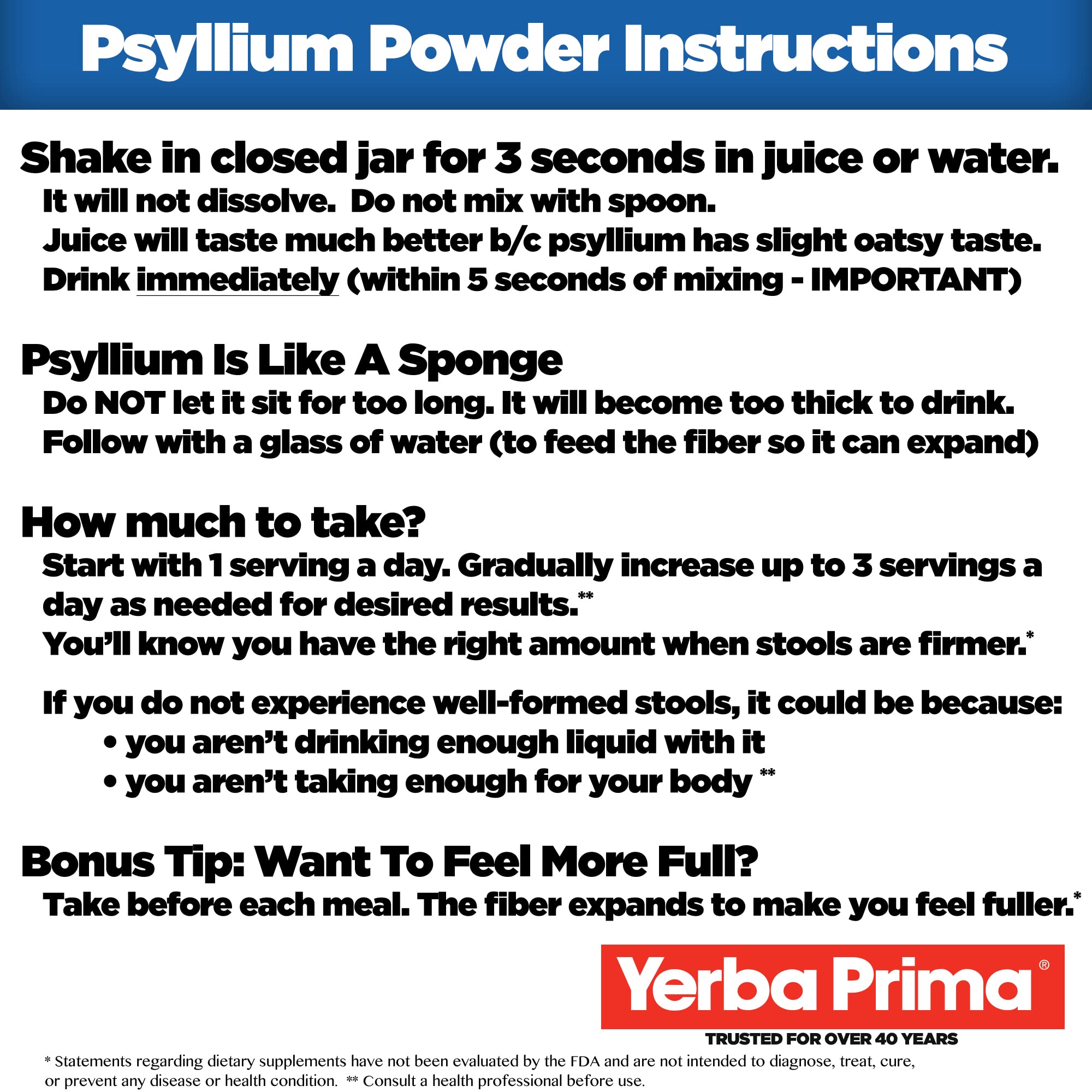 Psyllium husks powder being stirred into liquid