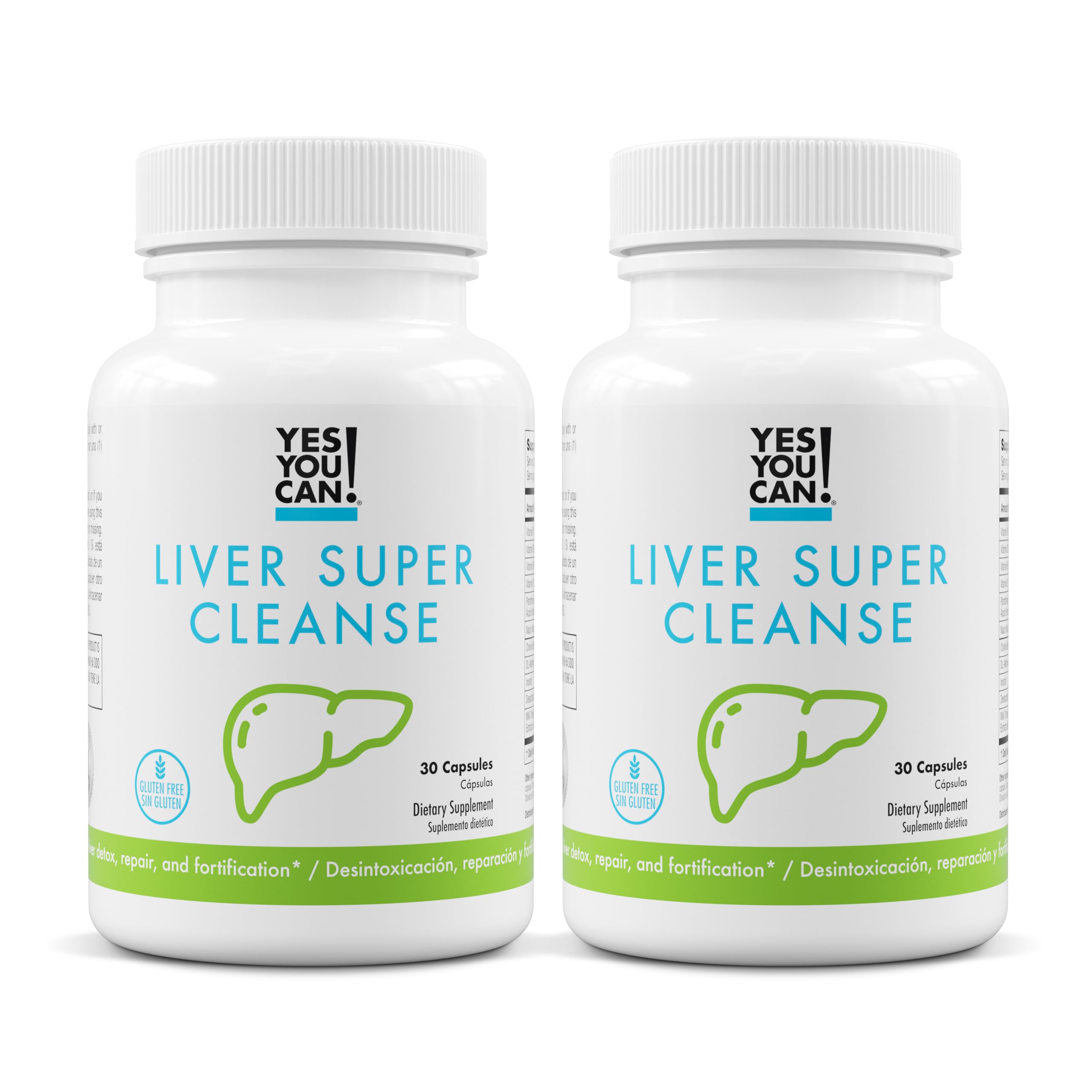 Yes You Can! Liver Cleanse 2 Pack bottle - front view