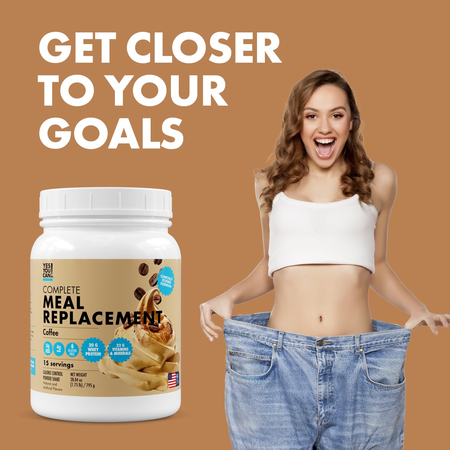 Yes You Can! Made in the USA supports quality ingredients.