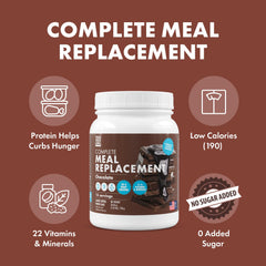 Yes You Can! meal replacement shake scoop showing convenient serving