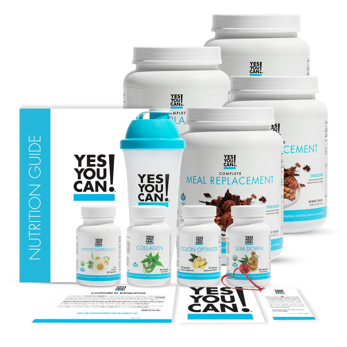 Yes You Can! Transform Kit chocolate shake bottle - 60 servings
