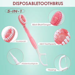 Close-up of soft bristles for gentle cleaning