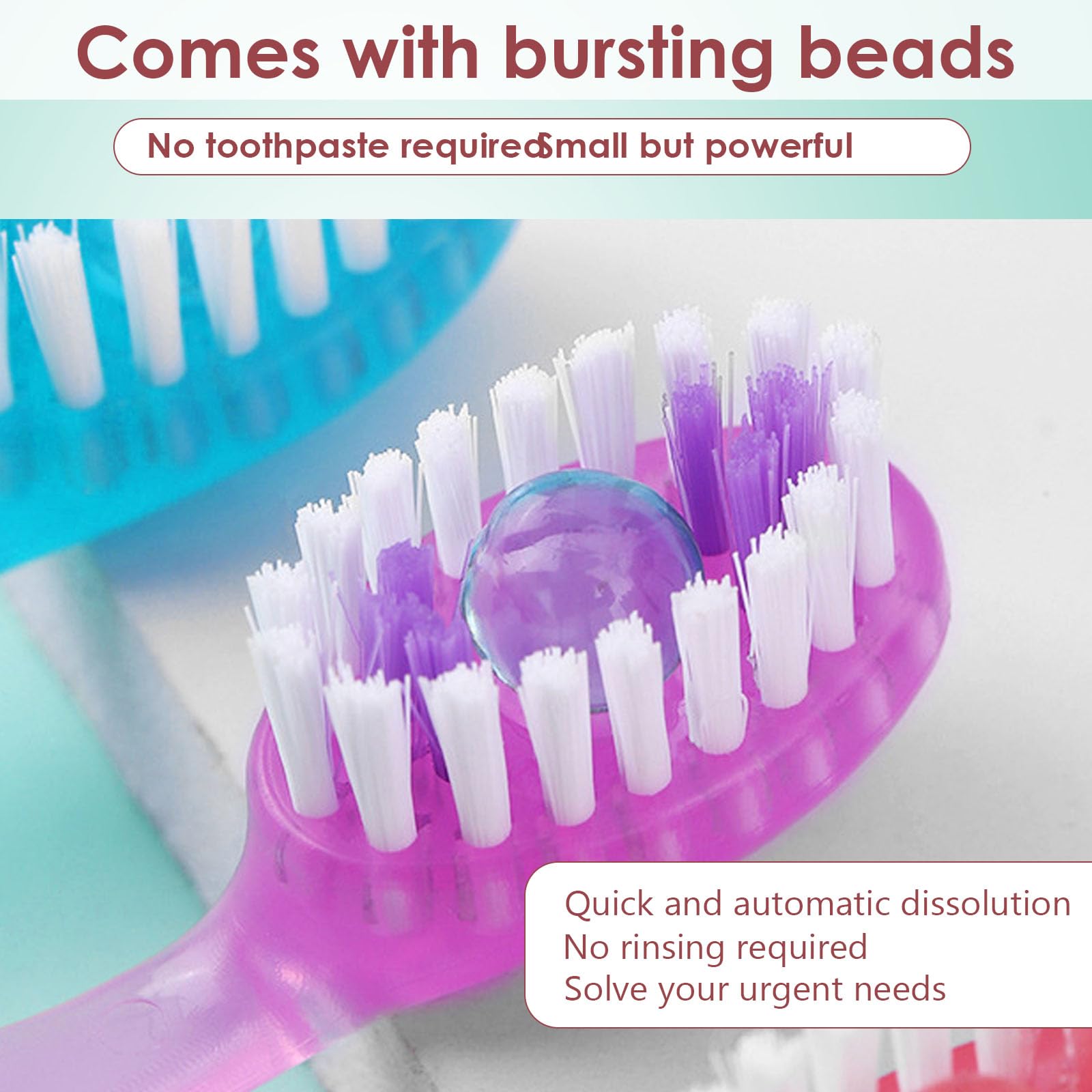 Tongue scraper included in the 5-in-1 set