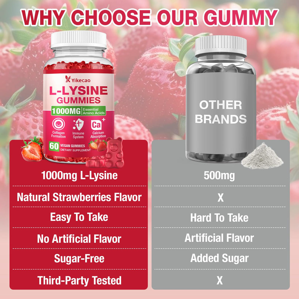 Bottle displaying 60 gummies inside