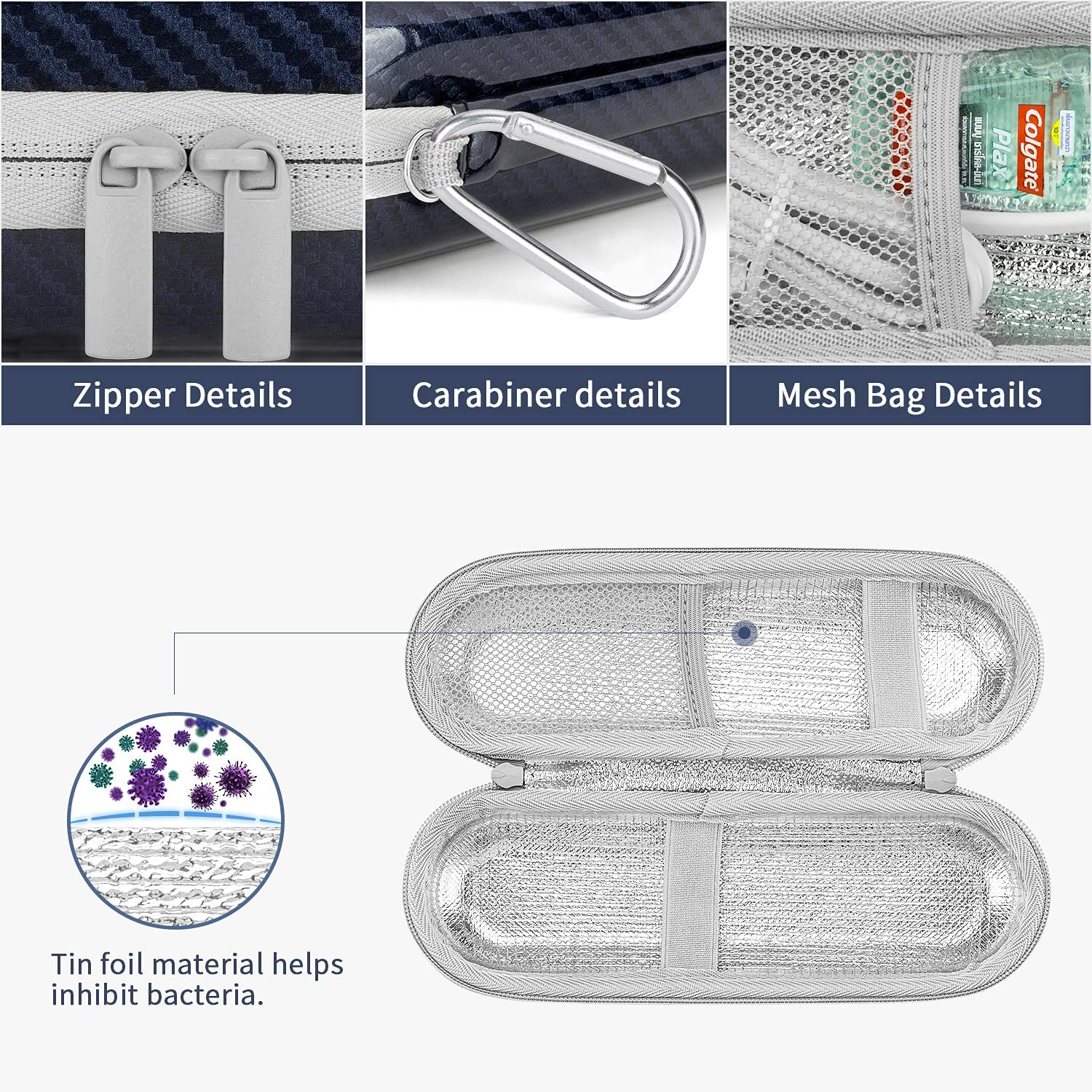 Compatible with Oral-B Pro series and Philips Sonicare iO series