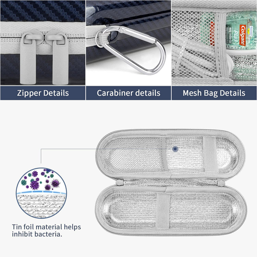 Compatible with Oral-B Pro series and Philips Sonicare iO series