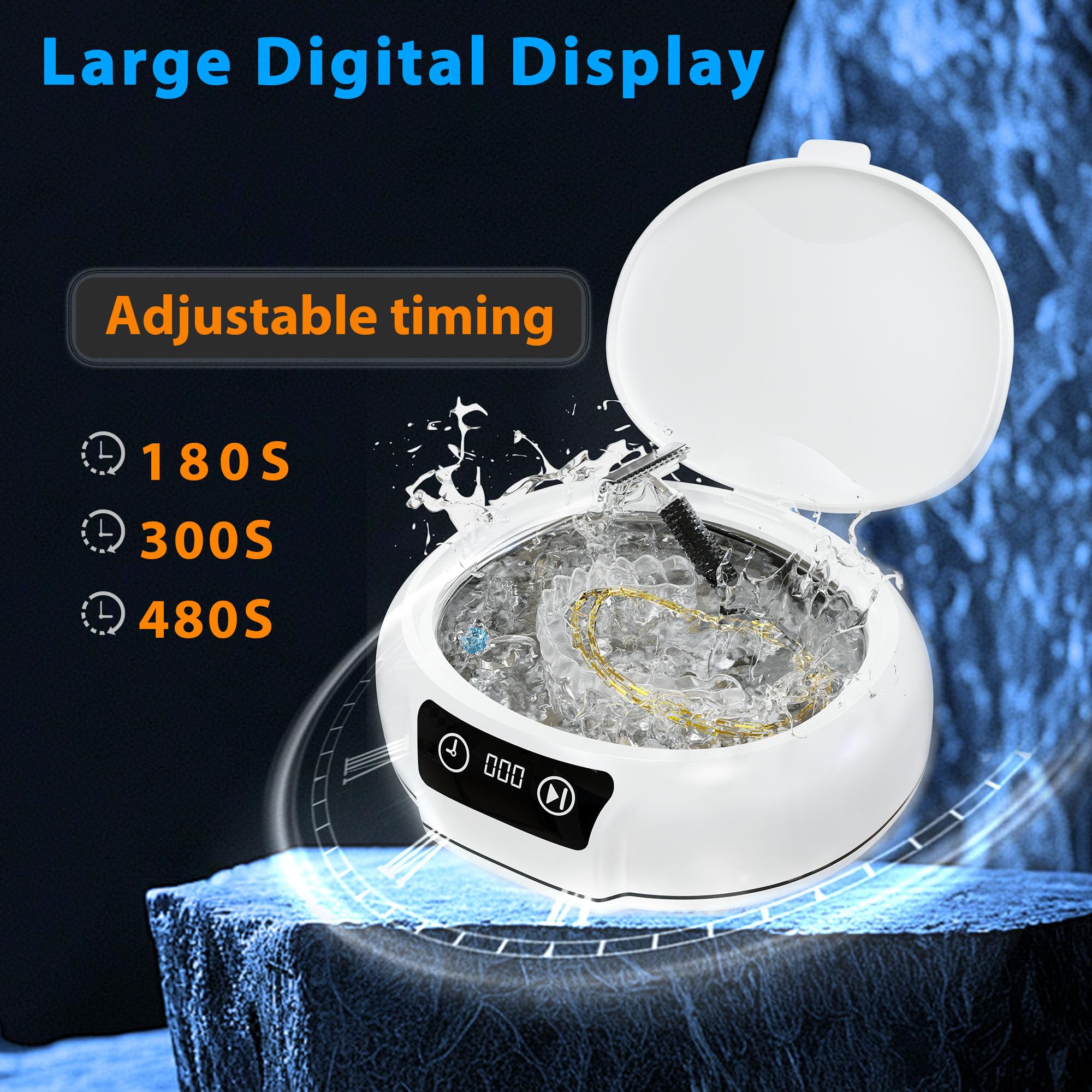 Compact portable design suitable for travel