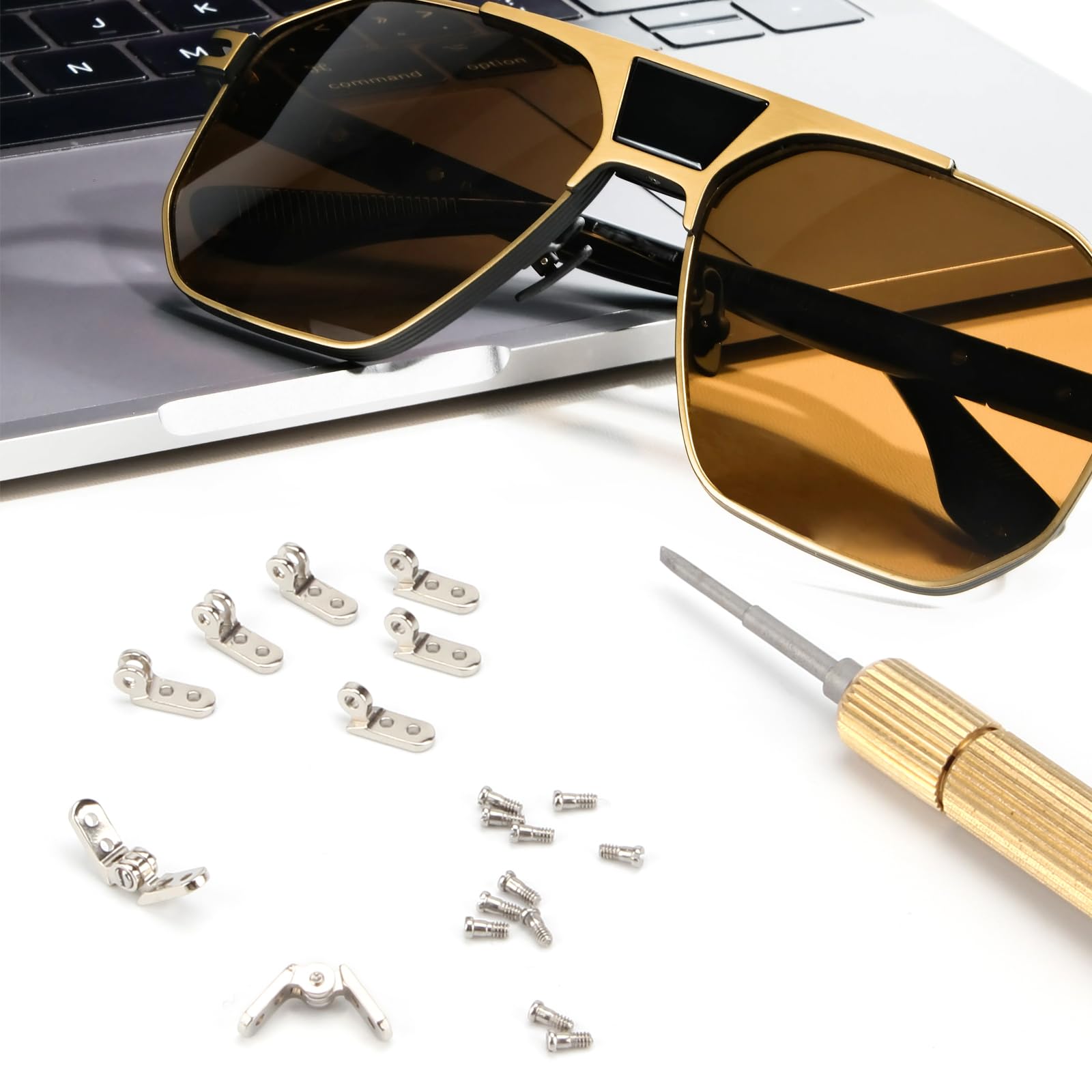 Durable nickel copper eyeglass hinge material