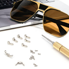 Durable nickel copper eyeglass hinge material