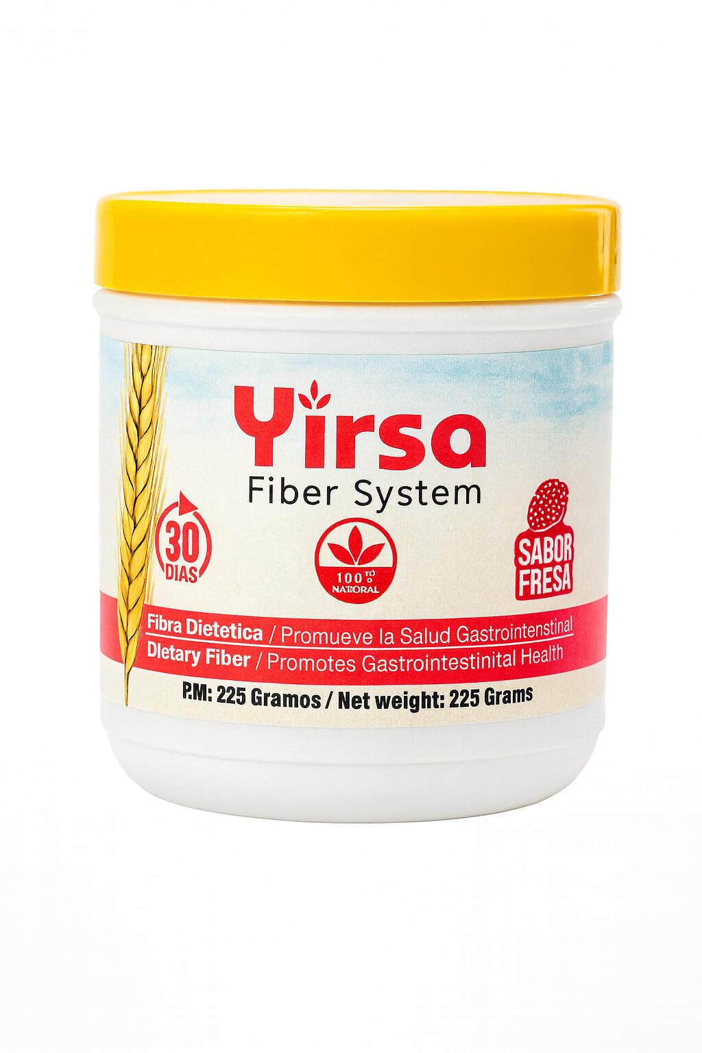 Yirsa Fiber System Strawberry bottle