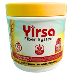 Yirsa Fiber System Strawberry ingredients panel