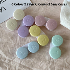 Durable screw-cap design for leak-proof contact lens cases