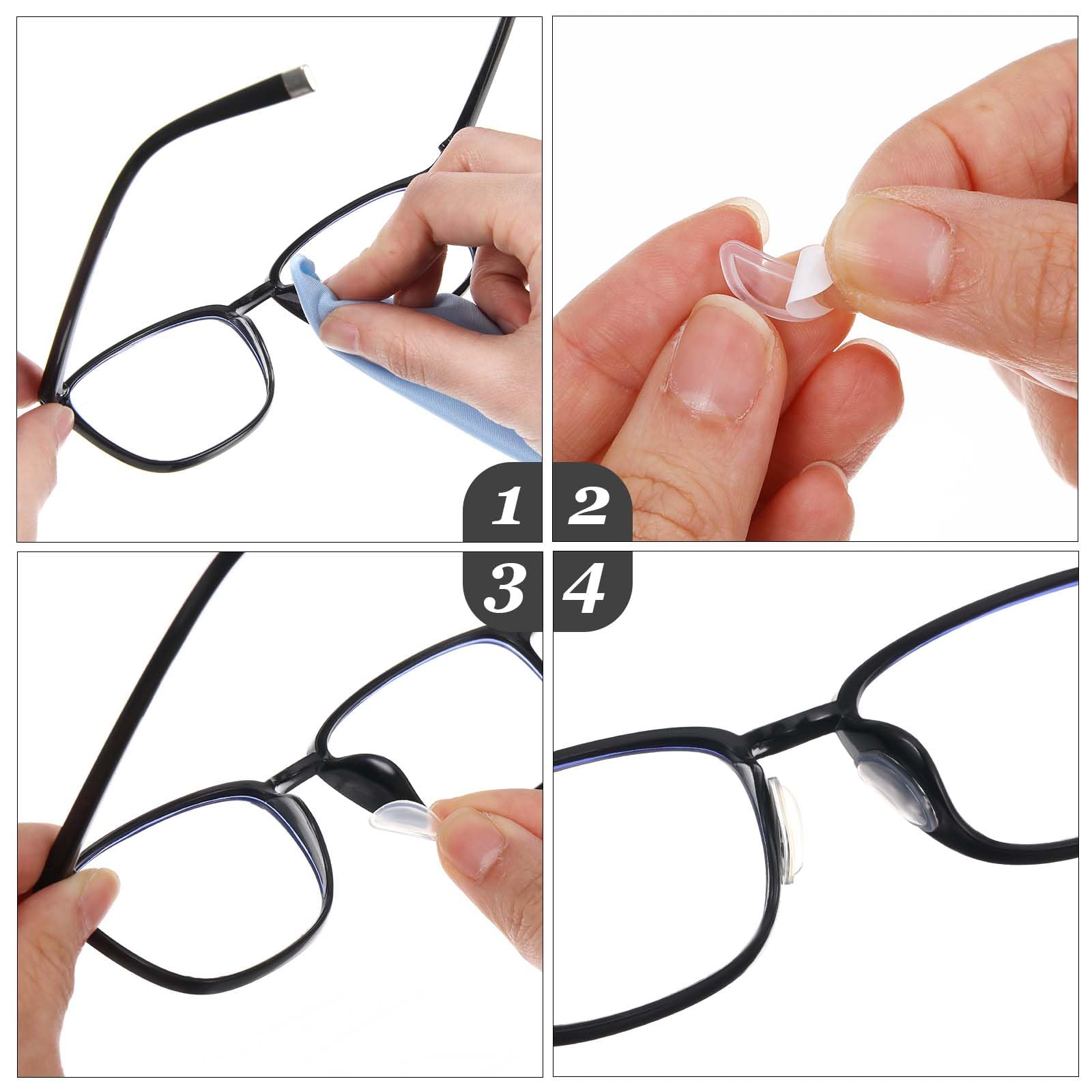 Universal fit for most plastic-frame glasses