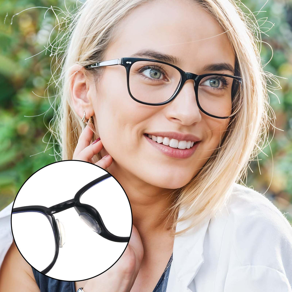 Packaging: 10 pairs of white nose pads