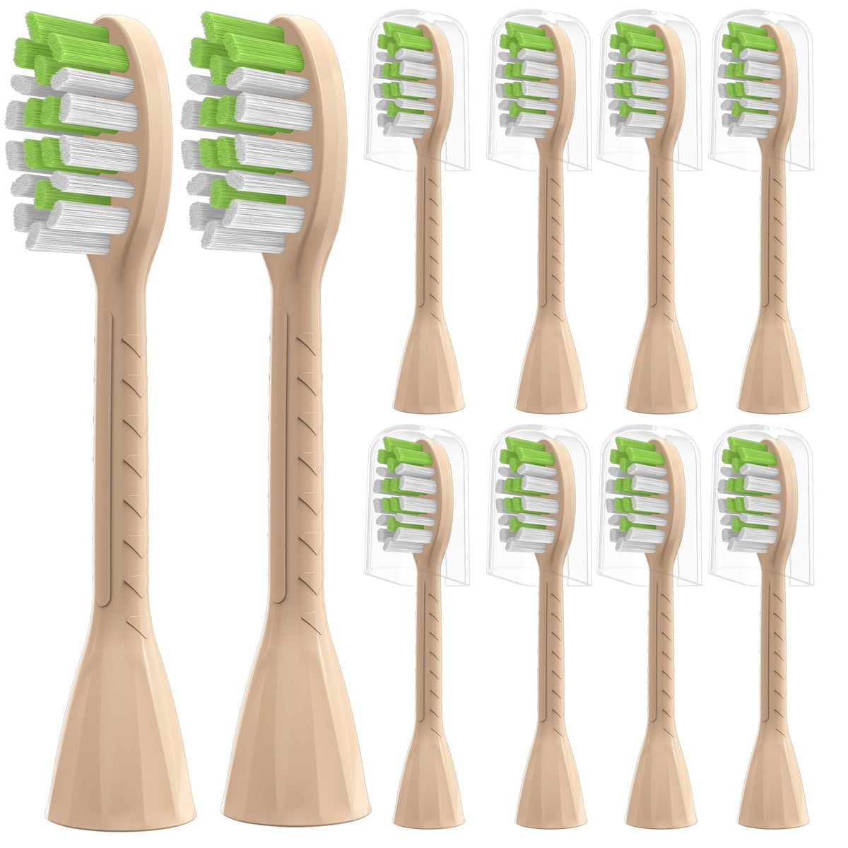 YMPBO 10-pack replacement heads compatible with Philips One HY1200/05